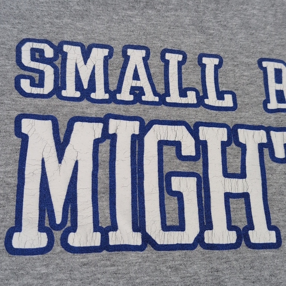 Small But Mighty T-Shirt Gray Women's XS/S - Picture 8 of 8